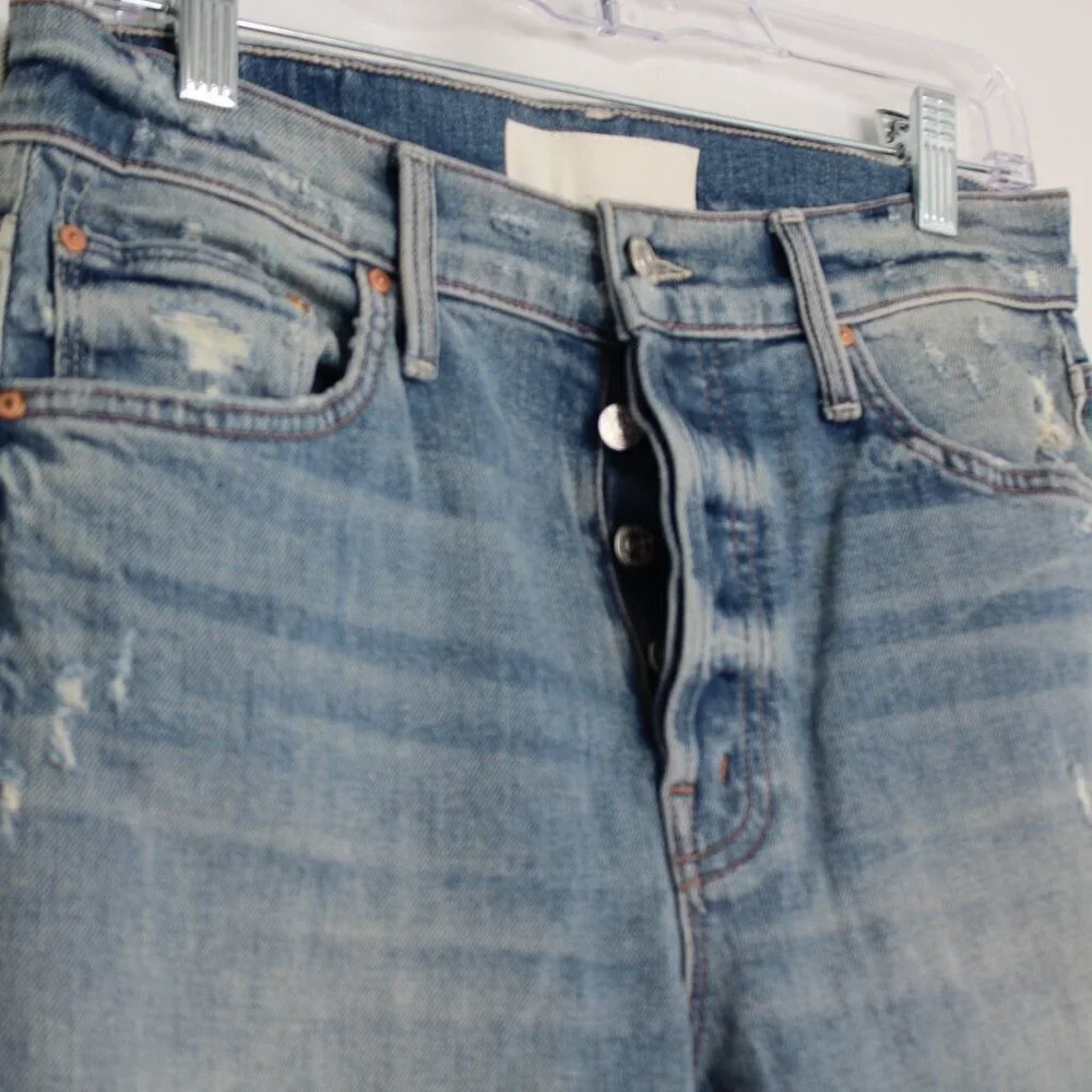 Mother Denim Scrapper Ankle Straight Leg
Jeans in Wicked Wild Calling 26 - Picture 5 of 13